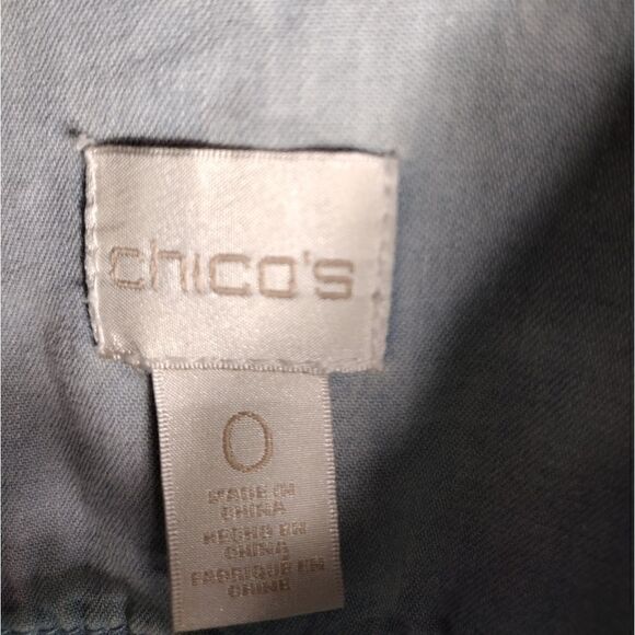 Chico's denim shirt  - Picture 3 of 8